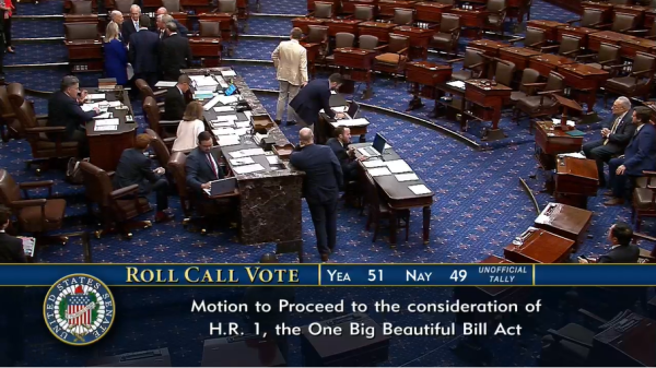 道正网  特朗普“大而美”法案参议院通关只差一步 民主党“拖”字诀硬扛